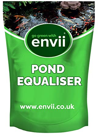 Envii Pond Equaliser – Sofort wirksamer Ausgleich und Stabilisator für sichere pH-, KH und GH Werte um das perfekte Teichmilieu zu schaffen (500g)