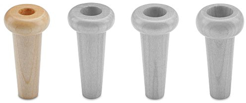 Lechgold ADA1 Adapter Alphorn für Waldhornmundstück (auf Alphorn mit Waldhornmundstück spielen) Ahorn