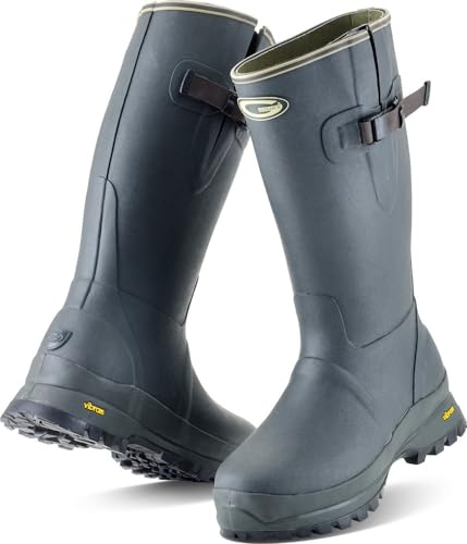 Grubs Speyline Green Wellington Boots