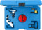 BRILLIANT TOOLS BT571080 Keilriemen Montage und Demontage Werkzeug-Satz | 5-tlg. [Powered by KS TOOLS]