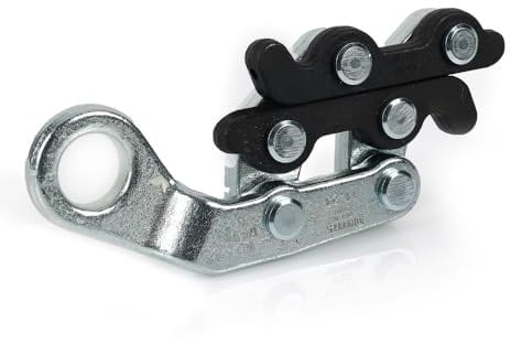 Dönges Seilspannklemmen 16-70 mm², Ø 4-12 mm für Stahldrahtseile 12528 Augengröße: 27 mm/Bruchlast: 4500 kg/Tragfähigkeit: 1700 kg