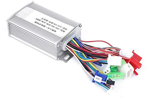 MAGT Controller 36v Bürstenloser Controller, Durable Dual Mode Brushless Reversing Dreigang-Rückwärtsgang 36V 48V 350W Controller Zubehör für Elektroroller