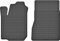 Fußmatten Vorne 2er Set für Suzuki Grand Vitara II 2 2005-2015 Gummi Gumimatten