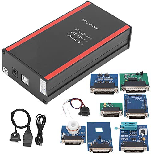 BHDK Scanner de Lecteur de Code de Voiture, kit de Programmeur de clé de Voiture Professionnel 12 pièces, Scanner de Voiture Multifonctionnel pour Dispositif de Programmation de Voiture