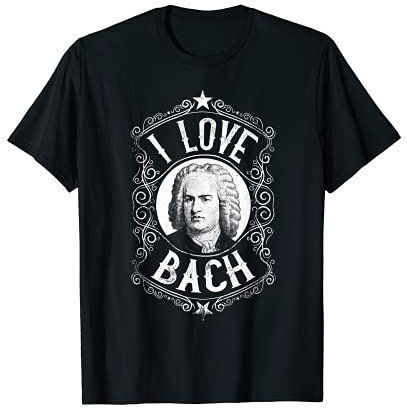 Bach Deutscher Musikkomponist - Johann Sebastian Bach T-Shirt