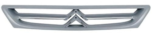 Grille de calandre avant à peindre avec moulure chromée compatible avec Citroen Xsara phase 1 1997-2000
