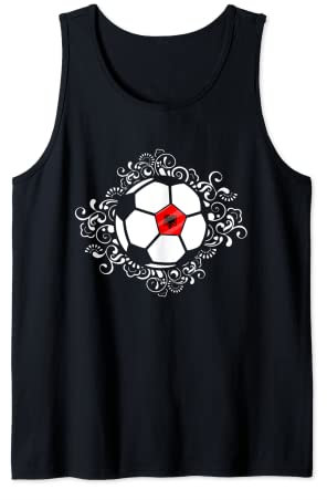 Albanien-Fußball-Fans, Albanien-Trikot, Albanische Fußball-Liebhaber Tank Top
