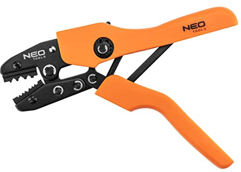 NEO TOOLS Crimpzange von Photovoltaik-Steckverbindern MC3, Griff PVC, Kohlenstoffstahl, 220 mm lang, Kabeldurchmesser 2,5mm2-6 mm2