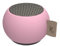 KREAFUNK aGO Mini Bluetooth Speaker, Speaker, TWS Pairing for Stereo Sound, Voice Assistant, Waterproof, Fresh Pink