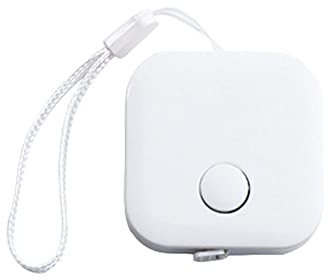 SagaSave Metro a nastro morbido per il corpo, blocco a pulsante, metro a nastro retrattile da 150 cm, bianco