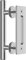 WOLFBIRD 30cm Tirador de puerta corredera acero inoxidable manija puerta corrediza del granero