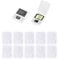 Transparent Memory Card Cases 12 PCS Boîte de Carte Mémoire, Étui pour Carte Mémoire Peut Protéger la Carte Mémoire SD Micro SD et Carte TF