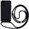 Keteen Handyband hülle für Samsung Galaxy A51 Handyhülle mit Band Slim Silikon A51 hülle mit Abnehmbar Kordel Stossfest Bumper Cover zum Umhängen Necklace Handyhülle für Samsung A51-Schwarz