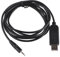 USB to AJ 2.5MM Plug Cable 940-0299A USB Console Cable for APC UPS, APC Management Card AP9630 AP9631 and AP9635