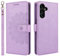 ELTEKER Etui Coque pour Samsung Galaxy A14 5G Protection Housse en Premium Cuir PU Pochette Portefeuille Rabat Clapet Case Porte Carte Magnétique Étui pour Samsung Galaxy A14 - Violet