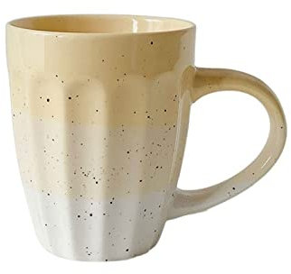 ESOUY Tazza da caffè Tazza di Inchiostro Splash Creativa Personalizzata Tazza di Ceramica di Colore sfumato Tazza di Farina d'avena per Latte per Uso Domestico Tazza da Bere per Ufficio da 300 ml