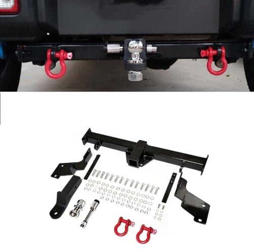 Barre di traino per Suzuki Jimny JB64 JB74 2019-2020, barra paraurti anteriore posteriore per auto, gancio per rimorchio, accessori esterni,D