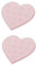 Gogogmee 2pcs Eyelash Extension Accessories Glass Pallet Lash Holder for Grafting