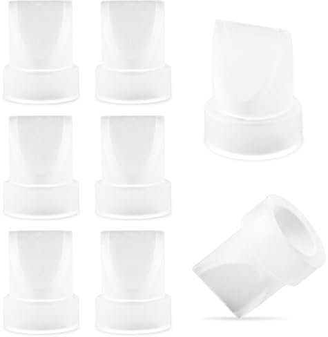 8 Stück Entenschnabelventile, Silikon Cozy Ersatzteile für Milchpumpen Stillzubehör Kompatibel mit Momcozy M5/V1/V2-Pumpen, BPA-frei