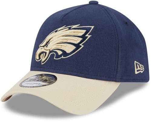 New Era A-Frame 9Forty Cap Moleskin Philadelphia Eagles Navy