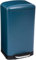 Poubelle De Cuisine à Pédale 30l | Seau Intérieur Amovible, Fermeture Douce Et Silencieuse, Solide | Bleu Pétrole