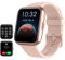 Tensky Orologio Smartwatch Donna Uomo 1,8 Smart Watch con Rispondi/Fai Chiamate, Alexa Integrata, 110+ Sport, Contapassi Monitoraggio Sonno SpO2 Frequenza Cardiaca, Impermeabile IP68, per Android iOS