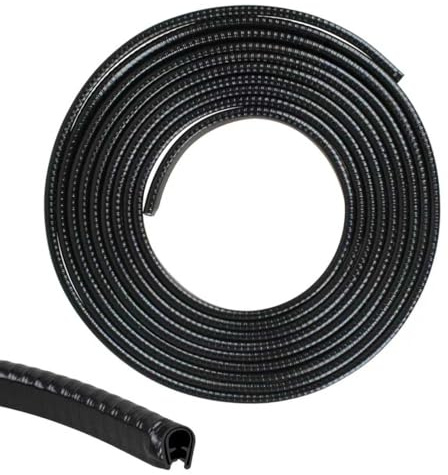 Car Door Edge Guards,Edge Trim Rubber Seal Protector,External Accessories Suitable for Most Car Door 33Ft Black