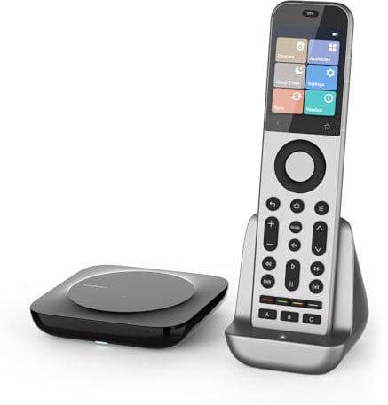 SofaBaton X2 Telecomando Universale con Hub e Stazione di Ricarica, Touch Screen, Controllo di Un Pulsante Regolabile, Controllo fino a 60 Dispositivi IR/Bluetooth/WiFi