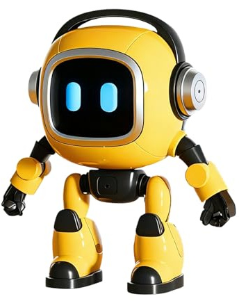 Ai Robot Toy: Intelligenter Lernpartner, KI-betriebenes interaktives Lerngerät mit Sprachantwort, ideales technologisches Geschenk für Erwachsene, Jungen, Mädchen, Geburtstag, Party