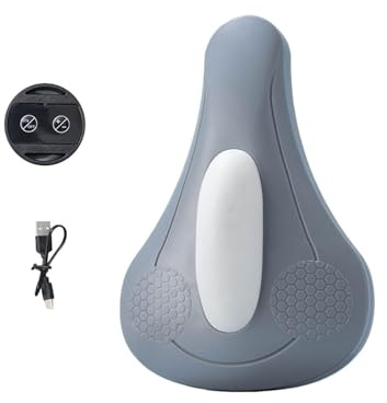 Entraîneur du plancher pelvien pour homme et femme avec quatre modes de vibration réglables, port USB-C, design compact et silencieux, adapté pour les déplacements (gris, 22 x 15 x 5 cm)