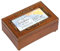 Cottage Garden Love You in Every Way Holzmaserung, geprägt, Spieluhr mit Aufschrift You Are My Sunshine