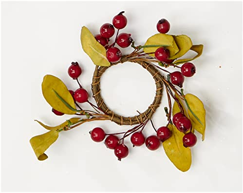 Worth Imports, Buchsbaum & Berry Kerze Ring, Set 2, 3,2 cm 2 Stück
