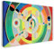 Printed Paintings Leinwand (120x80cm): Robert Delaunay - Relief Disques