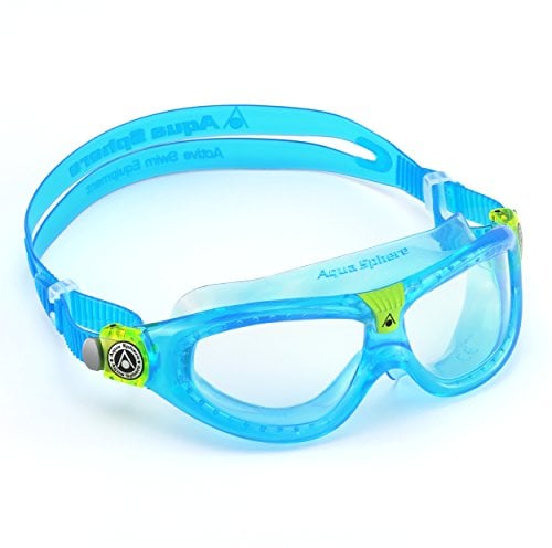 Aqua Sphere Kinder Seal Kid 2 Schwimmbrille, Aqua/Clear 2018, Einheitsgröße