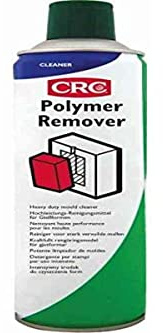 CRC 32961-AA 32961-AA-POLYMER Remover: Decapante energico in schiuma, rimuove plastica, gomma e residui caricati, 400 ml, nero