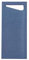 PG PrimeGuest SUPPLY Bestecktasche Serviettentaschen 85x190 mm mit Serviette in Weiß, Besteckserviette ideal für Gastronomie und Feiern 500 Stück (Dunkelblau)