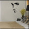 Elvis Presley Vinyl Wandaufkleber Porträt Gesicht Wandkunst Wandtattoos Für Zu Hause Schlafzimmer Dekoration 58X46 Cm