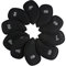 Andux Mesh Golf Iron HeadCovers with Number on both Sides 10pcs/set (Black)
