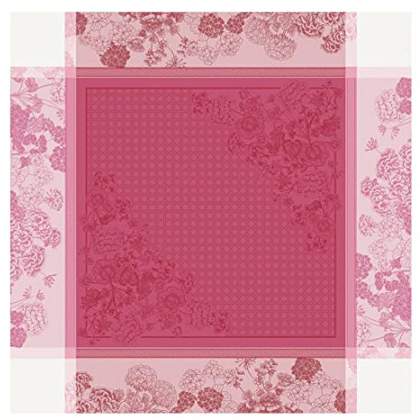 Garnier Thiebaut Tischdecke Geraniums 175 x 175 cm - (43299)