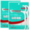 Zahnseide Sticks, 200 Stück Zahnseide Dental Floss Zahnstocher Stick, Zahn Draht Zahnpflege Interdental Flossers mit Y-Form Design für Backenzähne, Zahnreinigung der hinteren Zahnzwischenräume