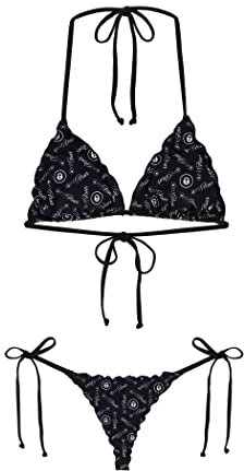 OnlyFans Bikini, Schwarz, Einheitsgröße