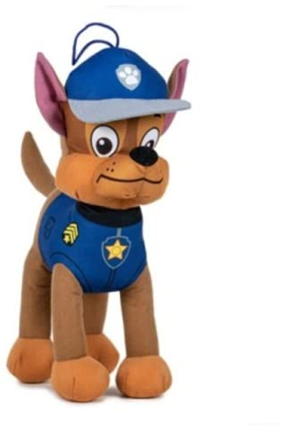 Play by Play Plüschfigur, Charakter Chase, Paw Patrol – Polizeihund (35 cm stehend)