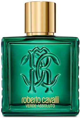 ROBERTO CAVALLI Uomo Verde Assoluto, Eau de Parfum, Profumo Legnoso, 100 ml