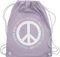 Shirtracer Turnbeutel Rucksack - LGBTQ Kleidung Pride Flag - Kindness Equality Love Peace - Unisize - Pastell Lila - lgbtq+ beutel lgbt bag csd gym lesbian lqbtq gay lgbtqia queer regenbogen
