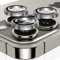 KoGiio Protector de Lente de Cámara Compatible con iPhone 15 Pro/iPhone 15 Pro Max, 9H Cristal Templado Aleación de Aluminio Protectores Objetivos Compatible con iPhone 15 Pro / 15 Pro Max -Gris