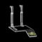 QeeHeng Turtle Basking Platform, Acryl Schildkröte Basking Platform Super Light Transmission Schildkröte Lebensraum mit Kletterregal Schildkröte Tank Zubehör für kleine Wasserreptilien (L)