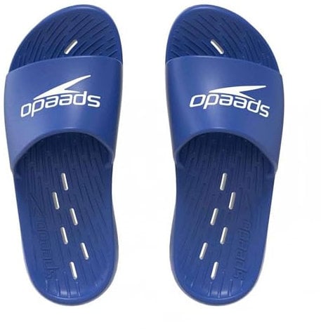 Speedo Men's Slides | Pool Sliders | Quick Dry, Navy, 9 UK