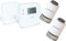 SmartHome Heizung Einzelraumregelung Digitaler Funk Raumthermostat mit Empfänger und 2X Stellantrieb