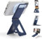MOFT Phone Tripod Wallet,Magnetic Wallet Stand,NFC-enabled Card Holder,Pocket-Size Selfie Stick,MOVAS Leather,Adjustable Stand for Travel,Vlog,Video Call,Photography&Hands-Free Streaming, Navy Blue