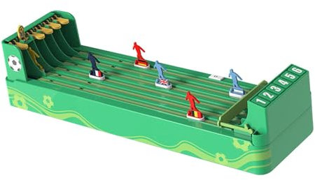 Acunny Gesellschaftsspiel Pferderennen, Pferderennspiel auf dem Tisch – Rennspiel mit Schachbrett-Linien – Finish des Schachbretts Strategie Rennen und Fußball tragbar